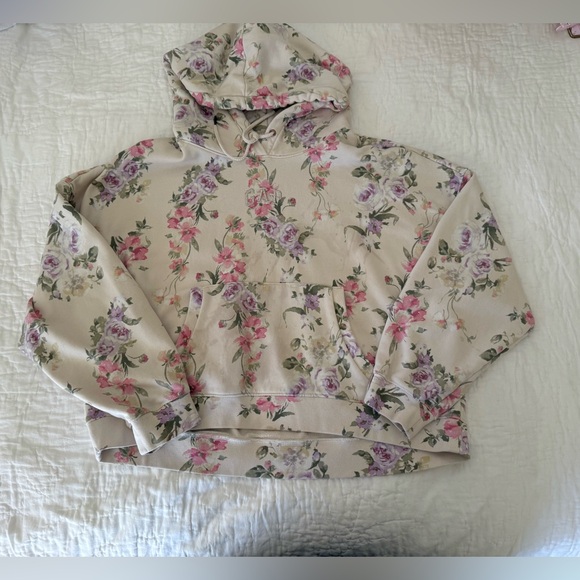Gap X LoveShackFancy Floral Hoodie and Joggers Set - Picture 2 of 8